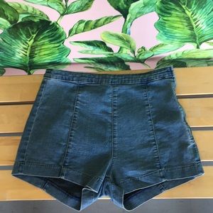 High waisted jean shorts-size 10